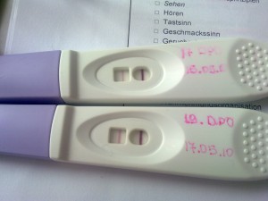 my 2 positive tests :)